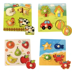 Montessori Spielzeug Baby Puzzles Holz Puzzles Für Kinder Baby Spiele Montessori Pädagogisches Spielzeug Baby Spielzeug Für Kinder 1 2 3 jahre