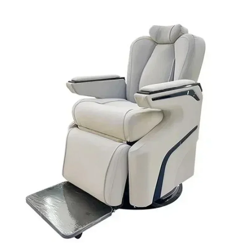 Electric Barber Chair - Professional Hair Salon Styling Chair for Barbers and Stylists