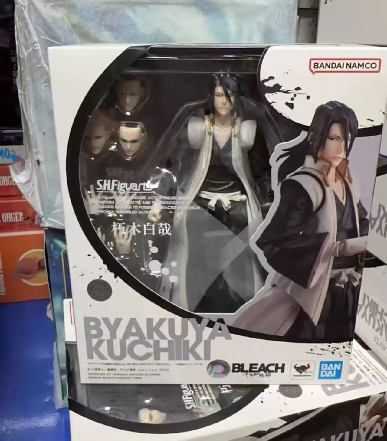 

Bandai SHF Death BLEACH Kyuki Shiraya Капитан Шестая команда Тысяча лет кровавой боевой главы может использоваться