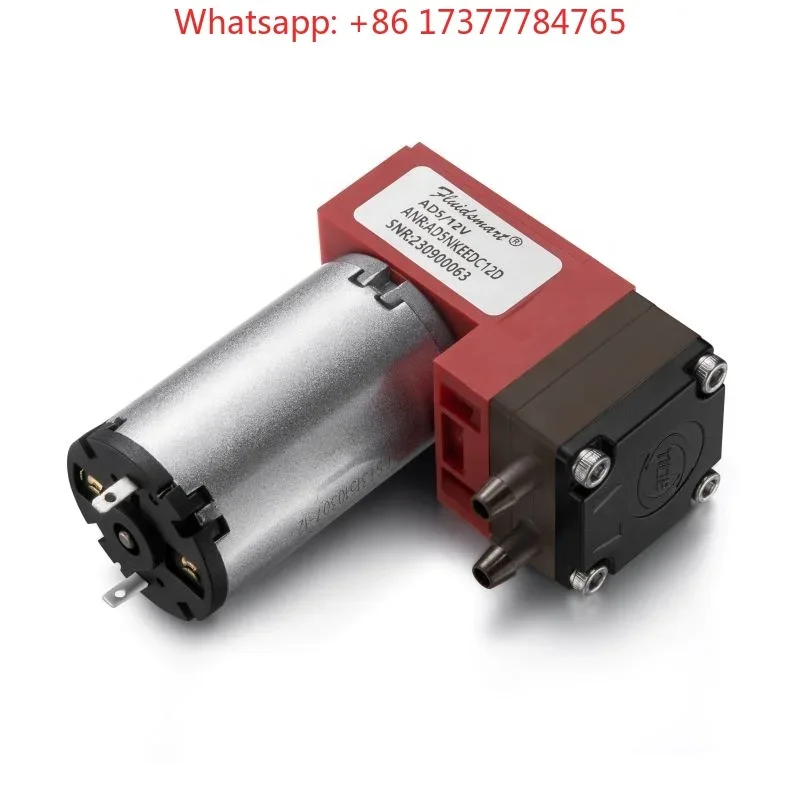 Updated Version Low-pulsation DC Micro Air Vacuum Pump Silent Electric  Sampling Pump for Environmental Protection