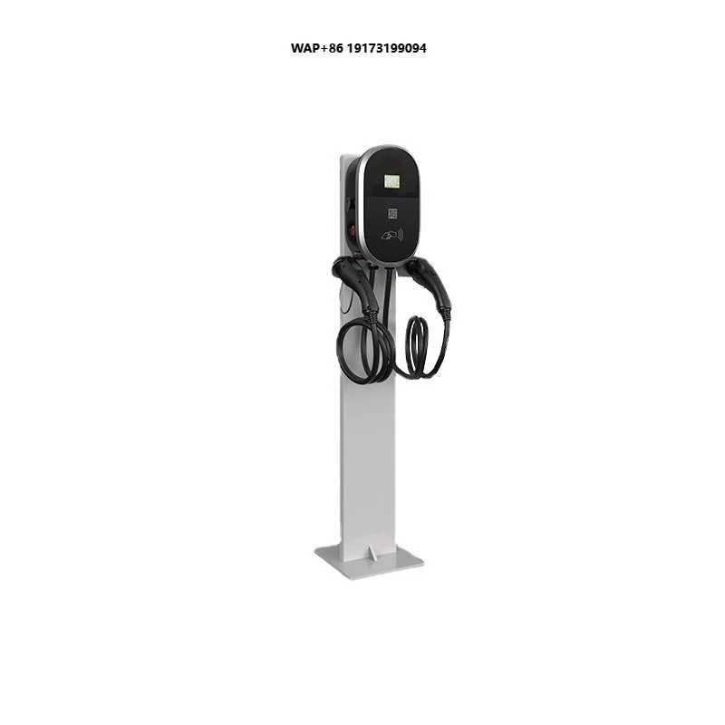 New Energy Electric Vehicle Charging Pile 7Kw Single/Dual  Ac Temperature Sensing Dual Control Scan Code Swipe Card Oem Fast