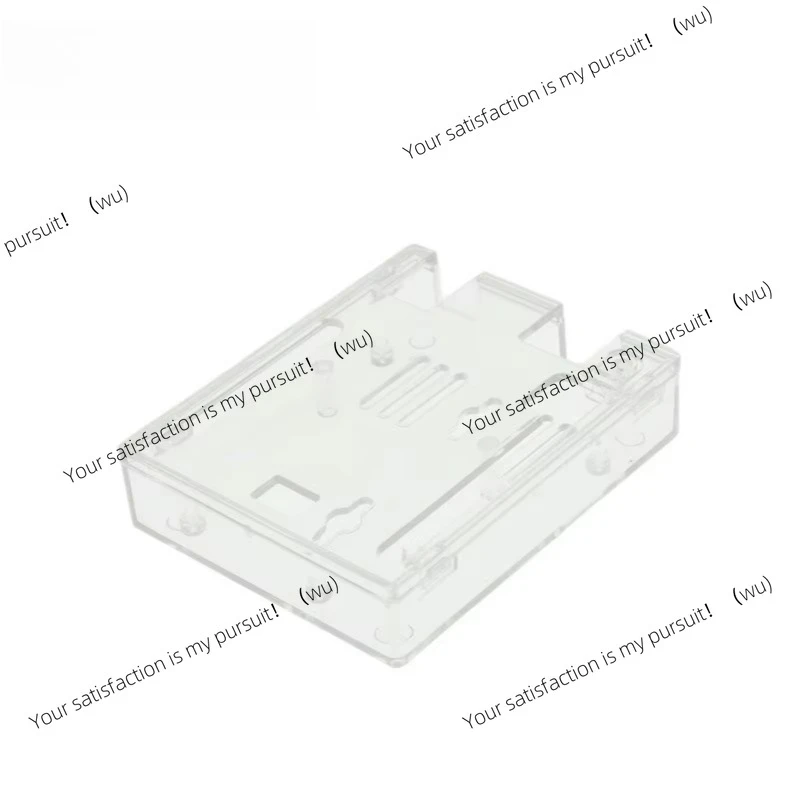 For Arduino UNO R3 Black ABS Plastic Case Transparent Box