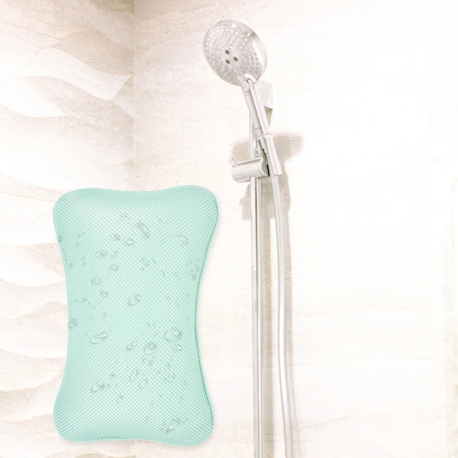 Comfortable Bath Pillow Suction Cups Bathtub Head Rest Pillow Bath Tub Head Shoulders Pillow Home Spa Essentials Neck