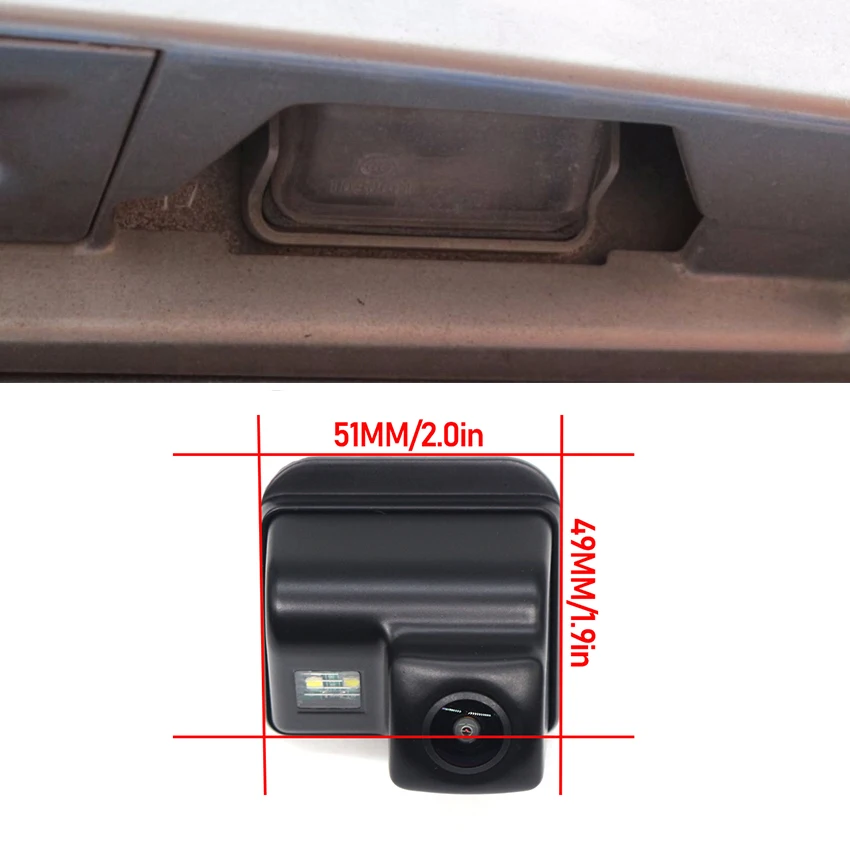 170° HD 1080P Car Rear View Camera For Mazda 6 GG1 2002~2005 2006 2007 2010 2011 2012 GG GY Night Vision Reverse Reversing