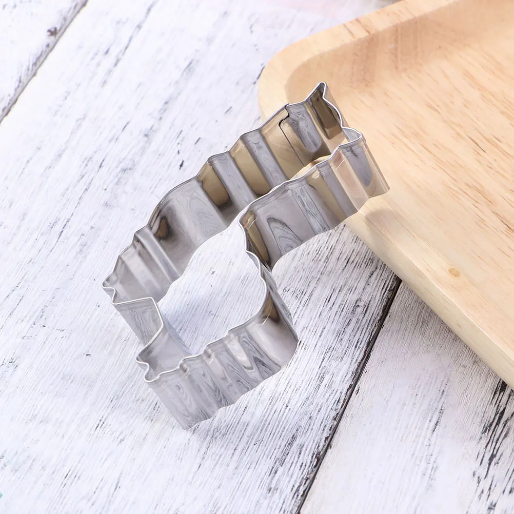 

8pcs Fruit Cut Mold Stainless Steel Cookie Cutters Biscuit Molds Cake Decorating Tools Fondant Sugar Child for Candy