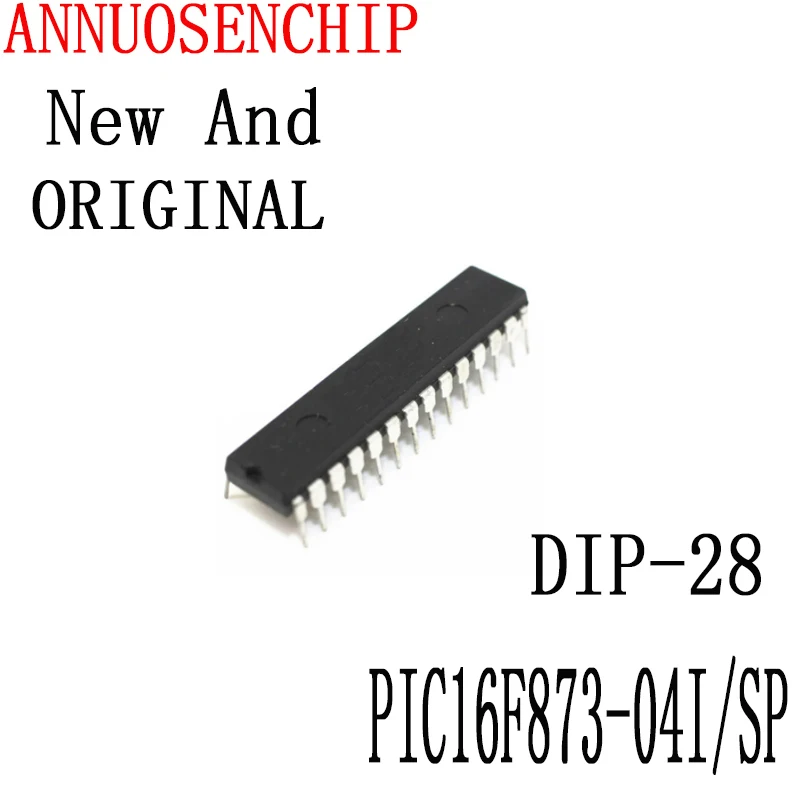 1PCS New And Original PIC16F873-04/SP PIC16F873 DIP-28 In Stock PIC16F873-04I/SP