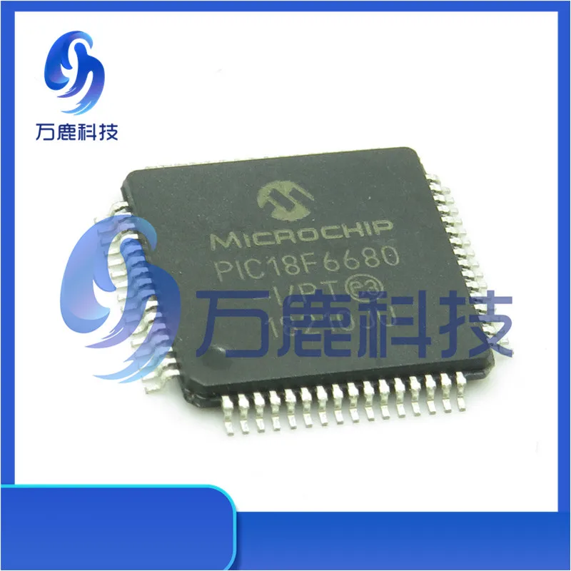 Pic18F6680-I/Pt Mcu Cmos 64Ld 40Mhz 64K Bytes Flash with Ecan Tqfp-64