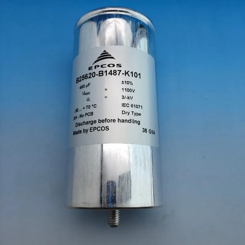 

New epcos 1100VDC 480uf B25620-B1487-K101 film capacitor