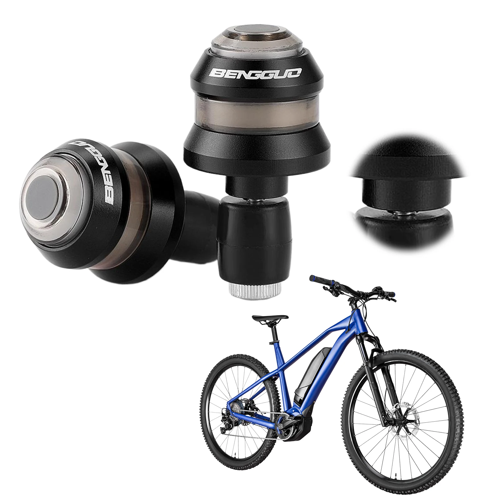 Mountain Biking Lights - Водонепроницаемый световой индикатор на концах руля