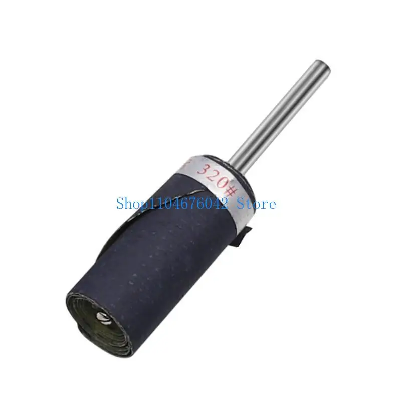 

652F 3mm Shank Cylinder Sandpaper Rod Sticks Convenient Sand Paper Bar Grit 1500 1200 1000 800 600 400 320 240 180