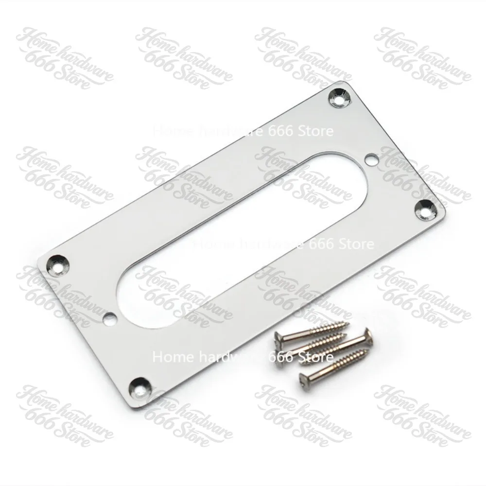 Pickup Conversion Ring 92x46mm Double Coil Hole To Single Coil Metal Frame, Inner Diameter 70x18mm