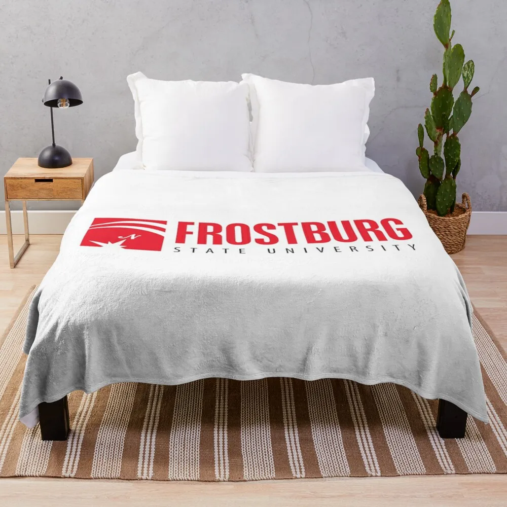 Frostburg University Redesign Throw Blanket Thermals For Travel Luxury Extra Large Throw Picnic Blankets