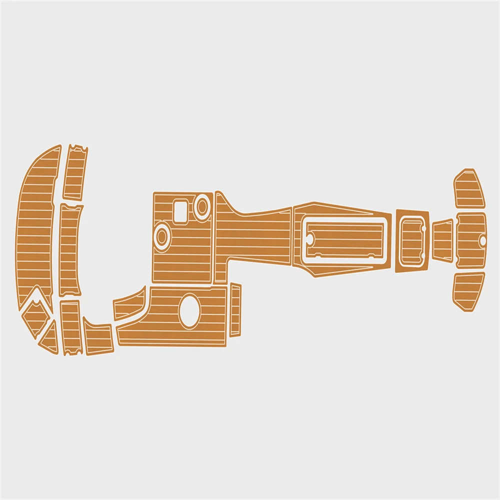 

2004 Chaparral 212 Sunesta Swim Platform Cockpit Boat EVA Foam Teak Floor Pad