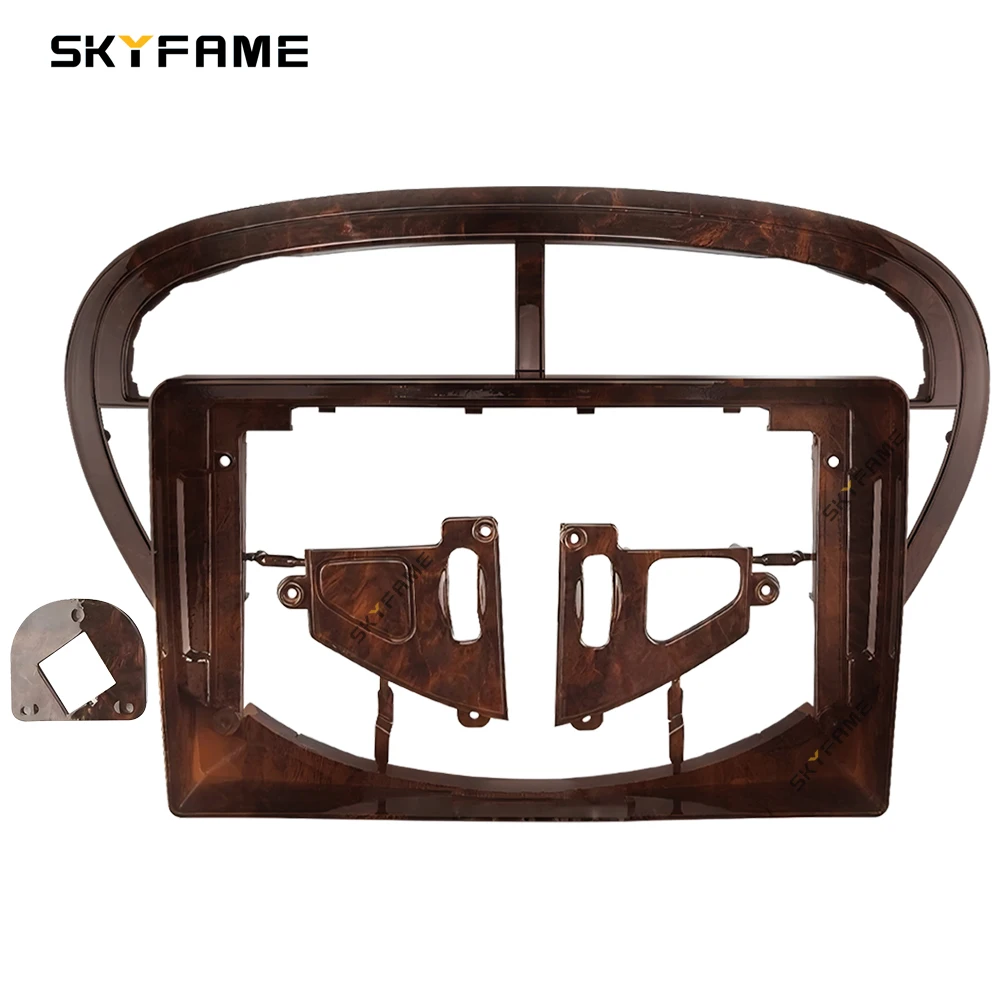SKYFAME إطار السيارة فآسيا محول Canbus صندوق فك أندرويد راديو داش تركيب لوحة عدة لبيجو 607