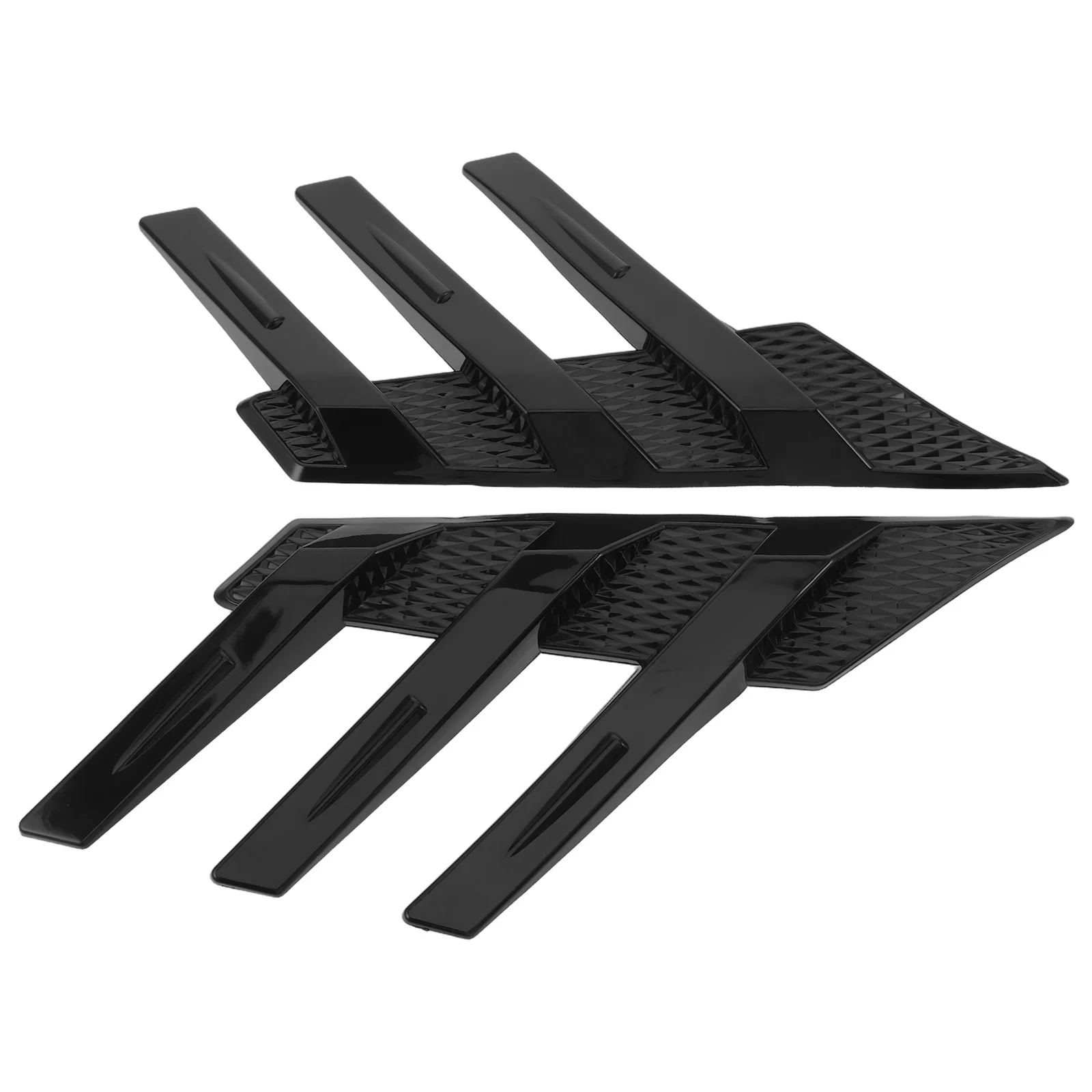 

1 Pair Car Window Side Spoiler Universal Tpu Rear Window Side Decoration Splitter For Vehicle Exterior Accessories, Rear Wing