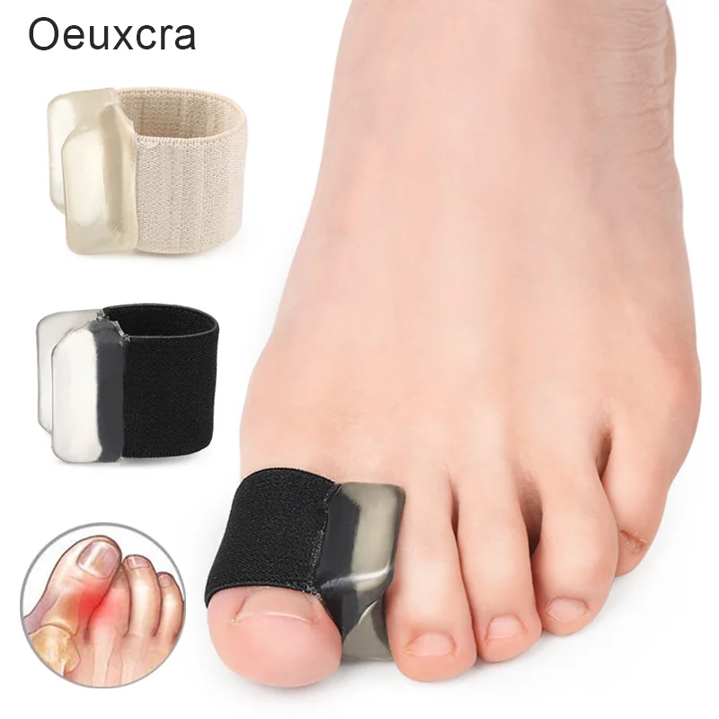 2/4Pcs Gel Toe Separators Bunion Corrector for Bunion Overlapping and Hammer Toe Relief with Toe Spacers Toe Tube Pain Relief