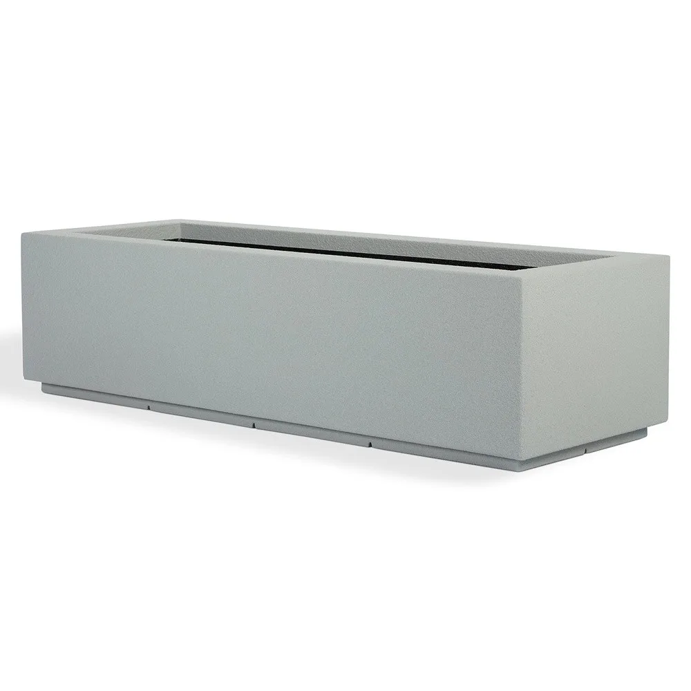 PolyStone Riviera Rectangular Trough Planter – 46