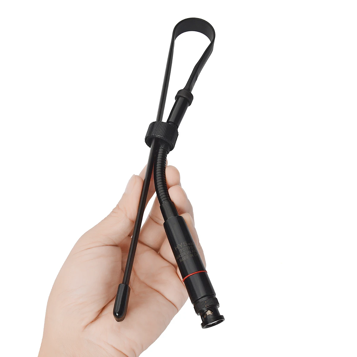 CS Tactical Gooseneck Antenna,Dual Band VHF/UHF 2m/70cm BNC Foldable Antenna for ICOM V8 V80 V82 V85 F3S HT-66 2 Way Radio Radio