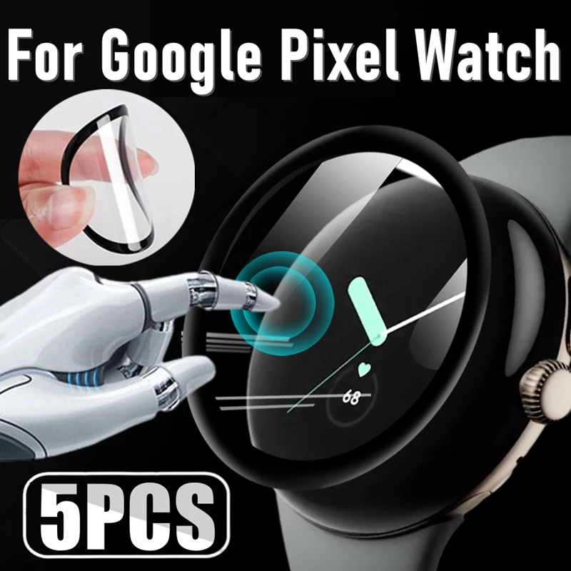 

Изогнутая Защитная 3d-пленка для Google Pixel Watch 2, гибкий мягкий чехол, защита экрана от царапин для Pixel Watch2, не стекло