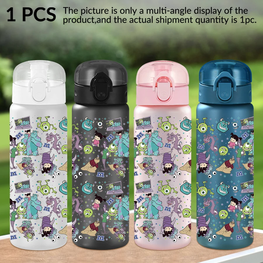 

1 шт., пластиковая бутылка для воды Disney, Monster, Big Eyed Boy, 26 унций, спортивная чашка для воды с подъемной веревкой, подарок на день рождения/зад в школу