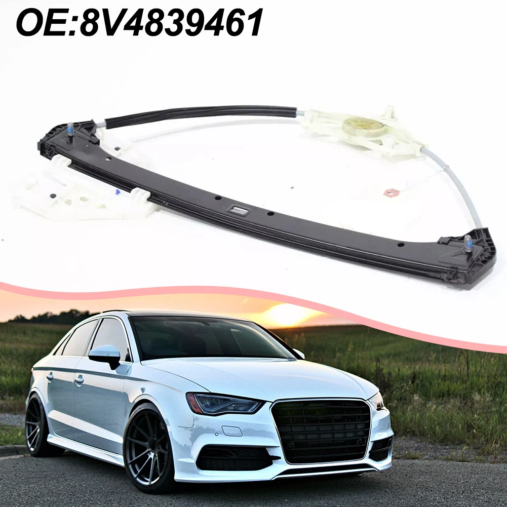 منظم الاستبدال المباشر منظم نافذة الباب الخلفي الأيسر سهل التركيب عملية فعالة البناء البلاستيكي والمعادن