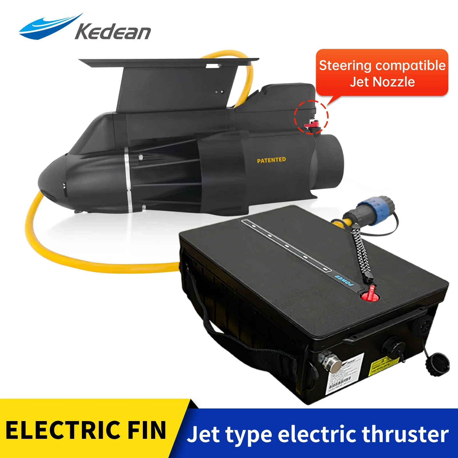 New Surfboard motor with battery for Kayak, paddle propeller, powered by battery, e-fin, fishing, stand-up board, DC 24V