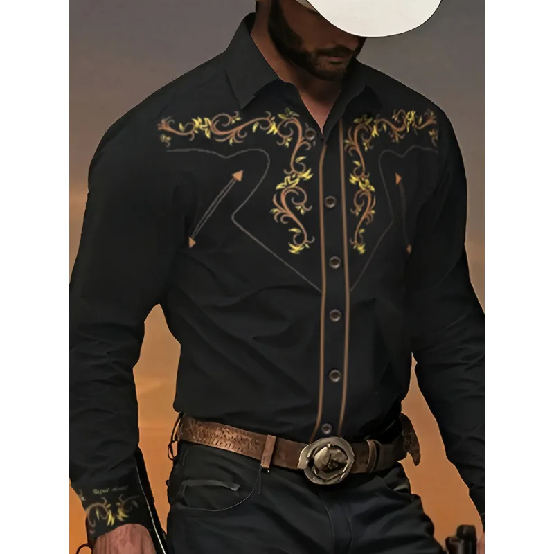 

Ethnic Western Men's Long SVE Shirt Z 82288 Ethnic Style Western Men's Shirt Button Detail Other Material 100% Resistant to D...