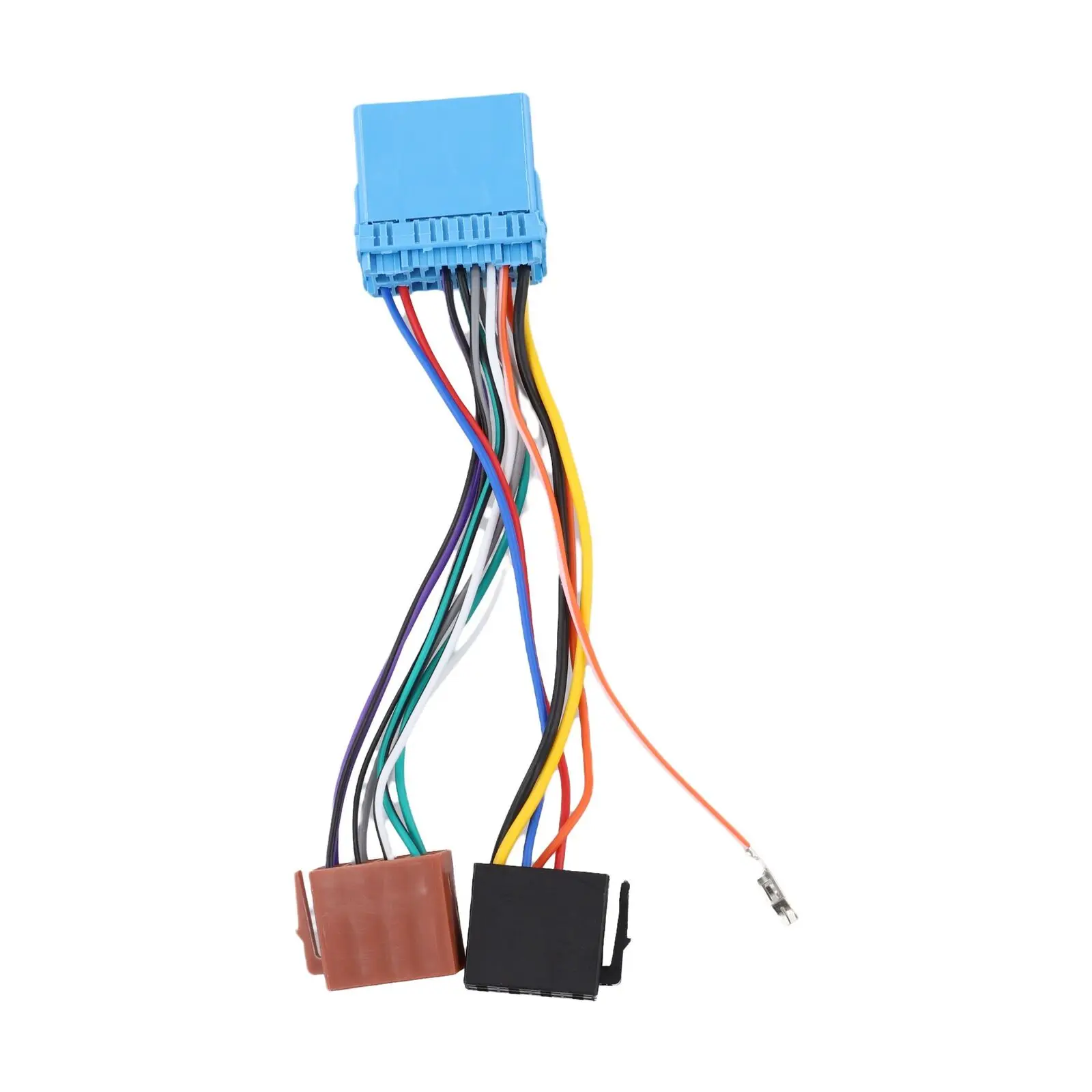 Stereo Wiring Harness Car Radio Adapter Cable Blue 12V Voltage Non-Deformable Cable Practical Use For Honda Civic