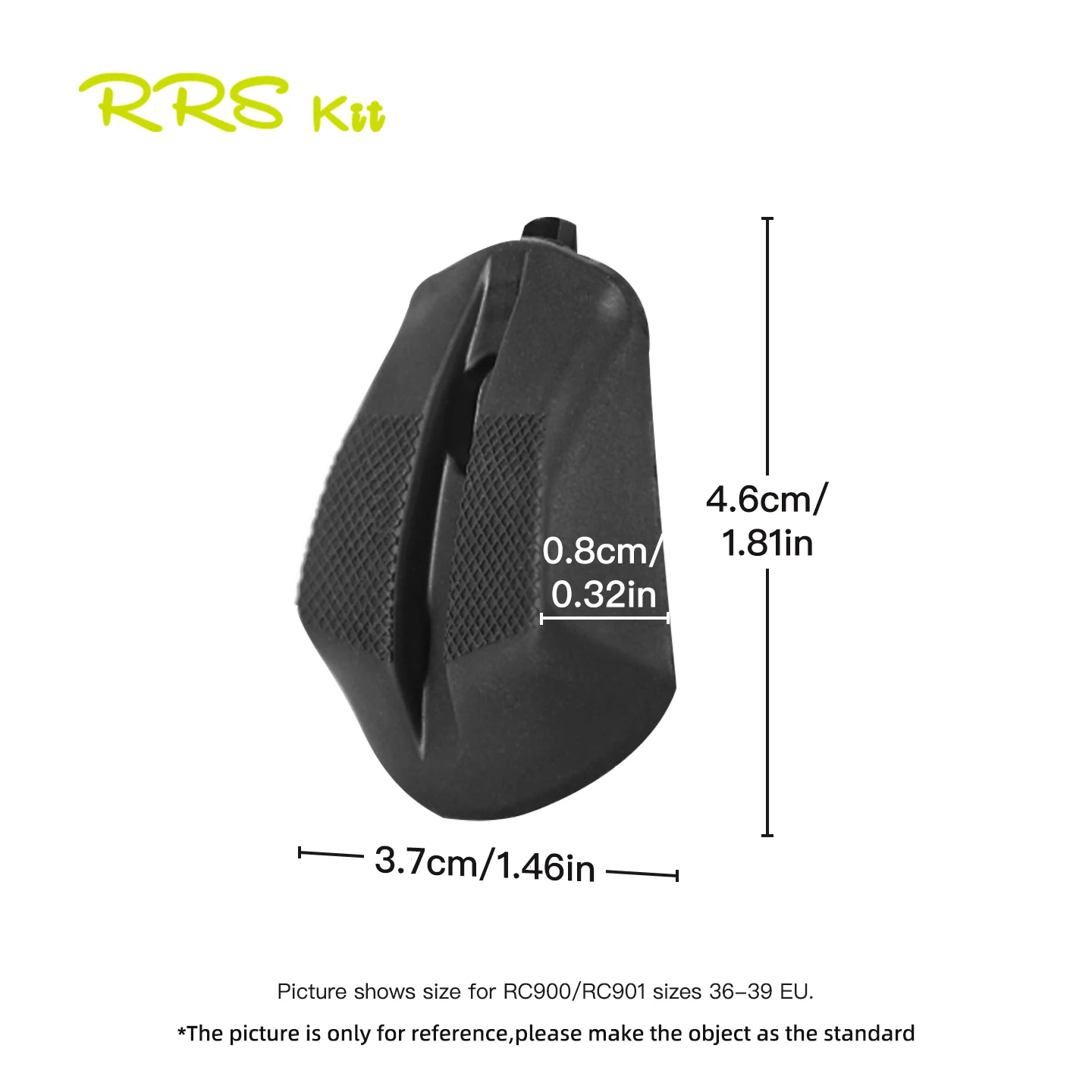 RRSKIT Bicycle Lock Shoe Heel Repair Parts For Shimano RC900/RC901/RC902/RC903 Bicycle Lock Shoe 36-48 Size Repair Parts view 6
