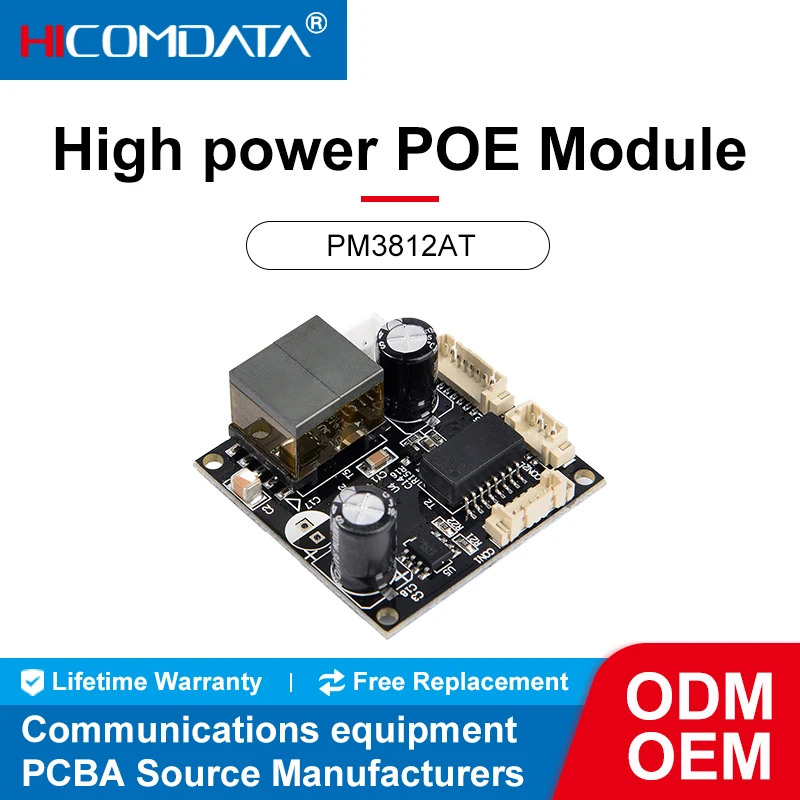 

HICOMDATA Industrial grade 25.5W 1.5KV high-voltage isolated socket PD module POE module.5pcs/10pcs