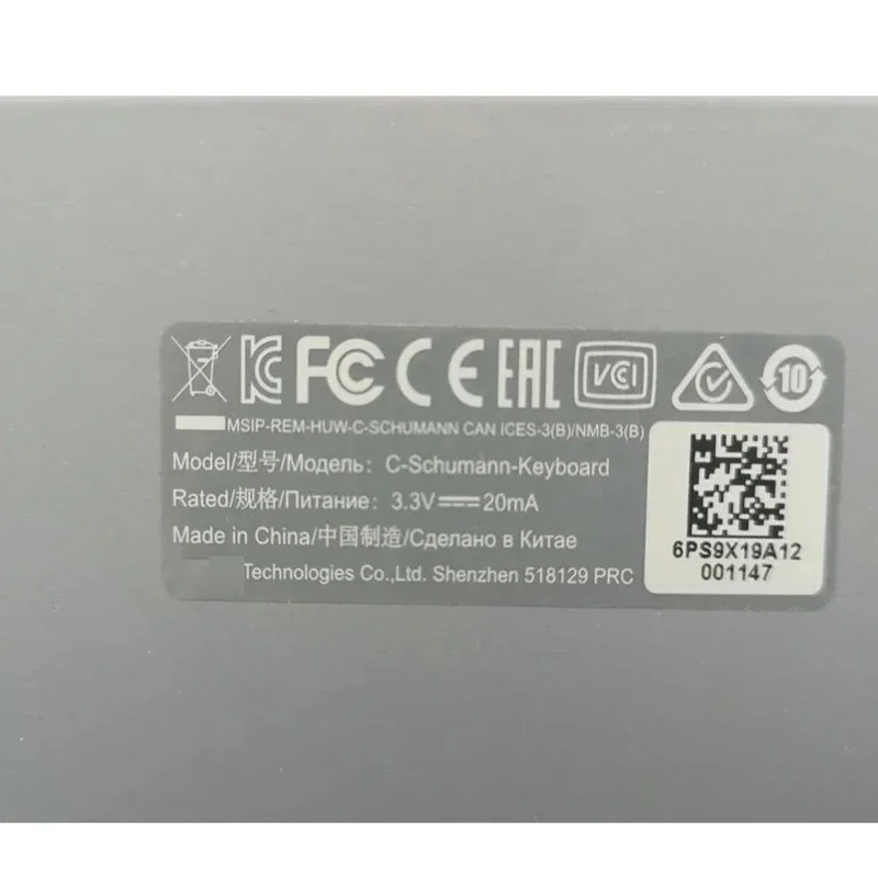 95%New for M6 Matepad 10.8-inch Tablet 2-in-1 Smart Magnetic Leather Keyboard Portable Keyboard C-Schumann-Keyboard