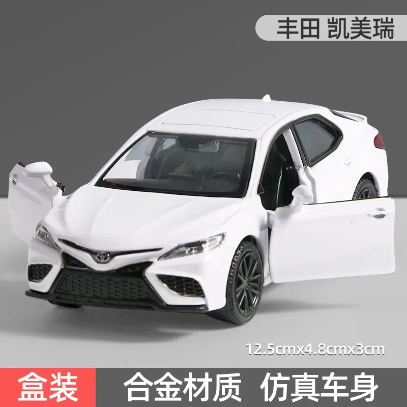 1:36 Toyota Camry XSE Toy Car Model For Children Diecast Vehicle Miniature Pull Back Collection Gift For Kid Boys ﻿D168