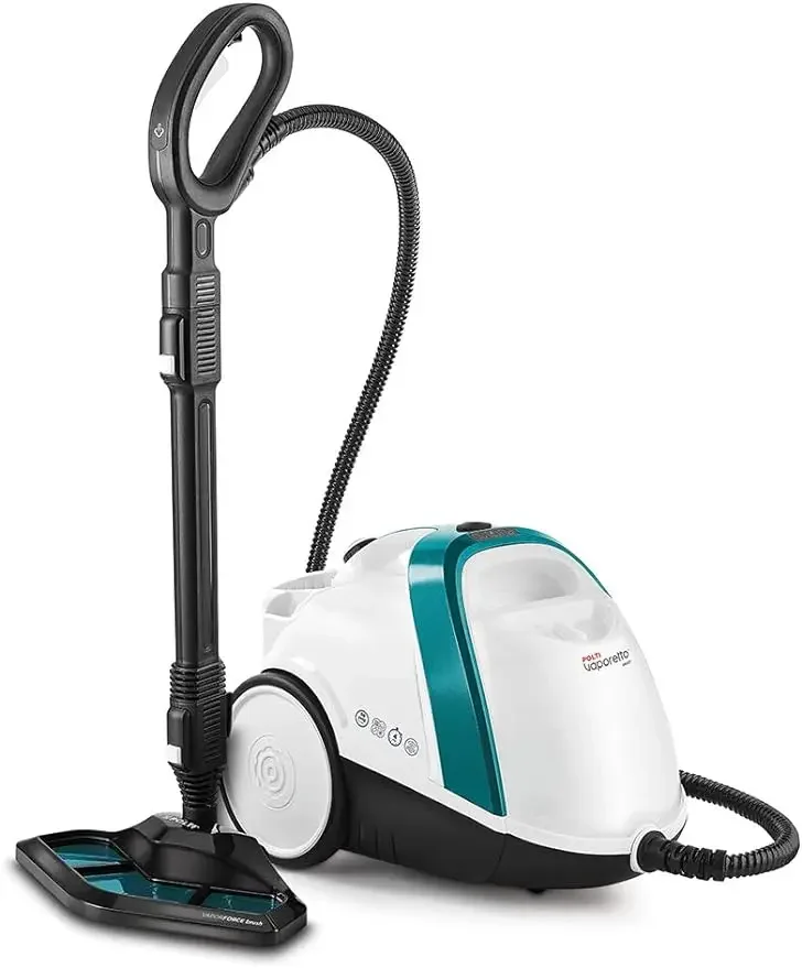 

POLTI Vaporetto 100 Steam Cleaner with Continuous Fill, Sanitize and Clean Floors, Carpets 10 Accessories Included