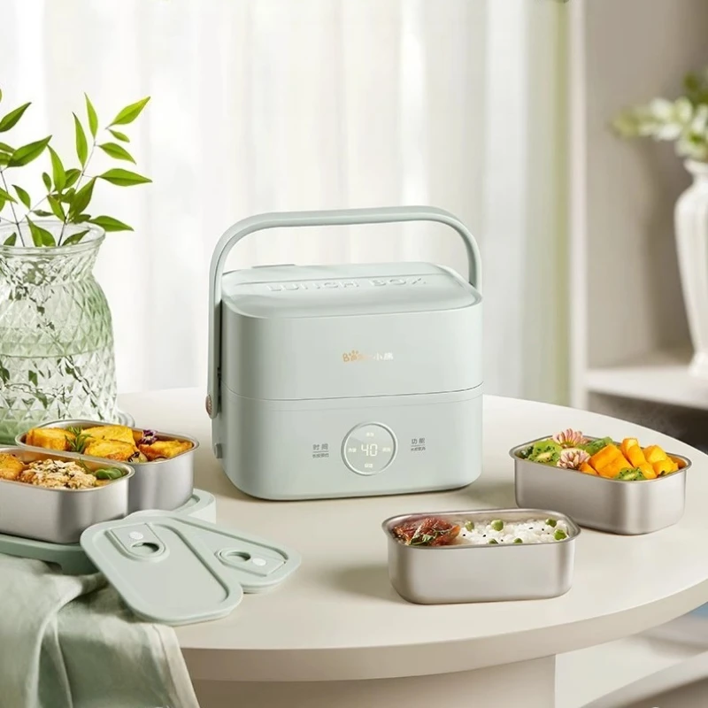 

Multifunctional electric lunch box office workers bring rice heating cooking machine lunch box for adults