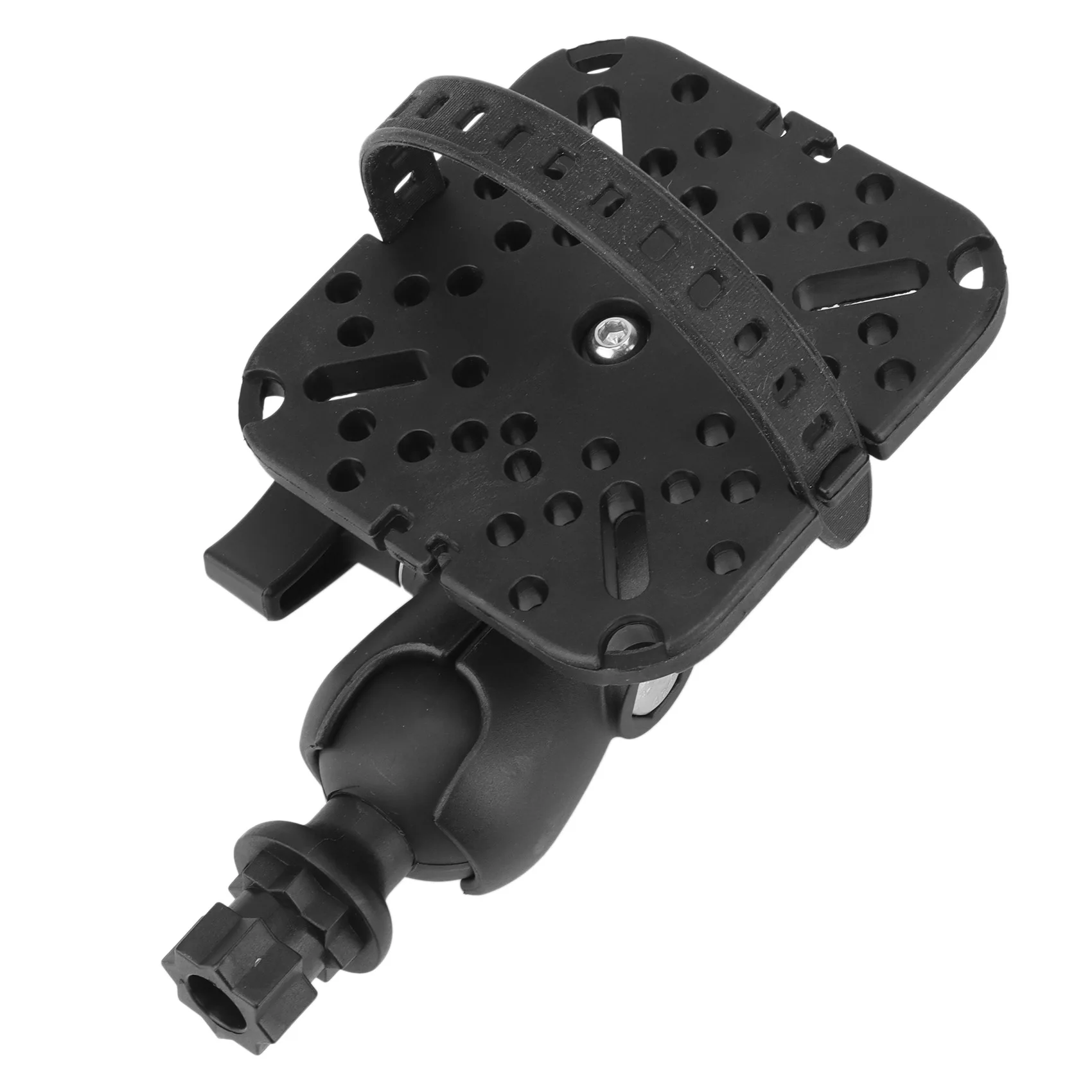

ABAZJ 360 Degree Rotatable Ball Mount with Fish Finder and Universal Mounting Plate Kayak Accessories,Inner Hexagon Base