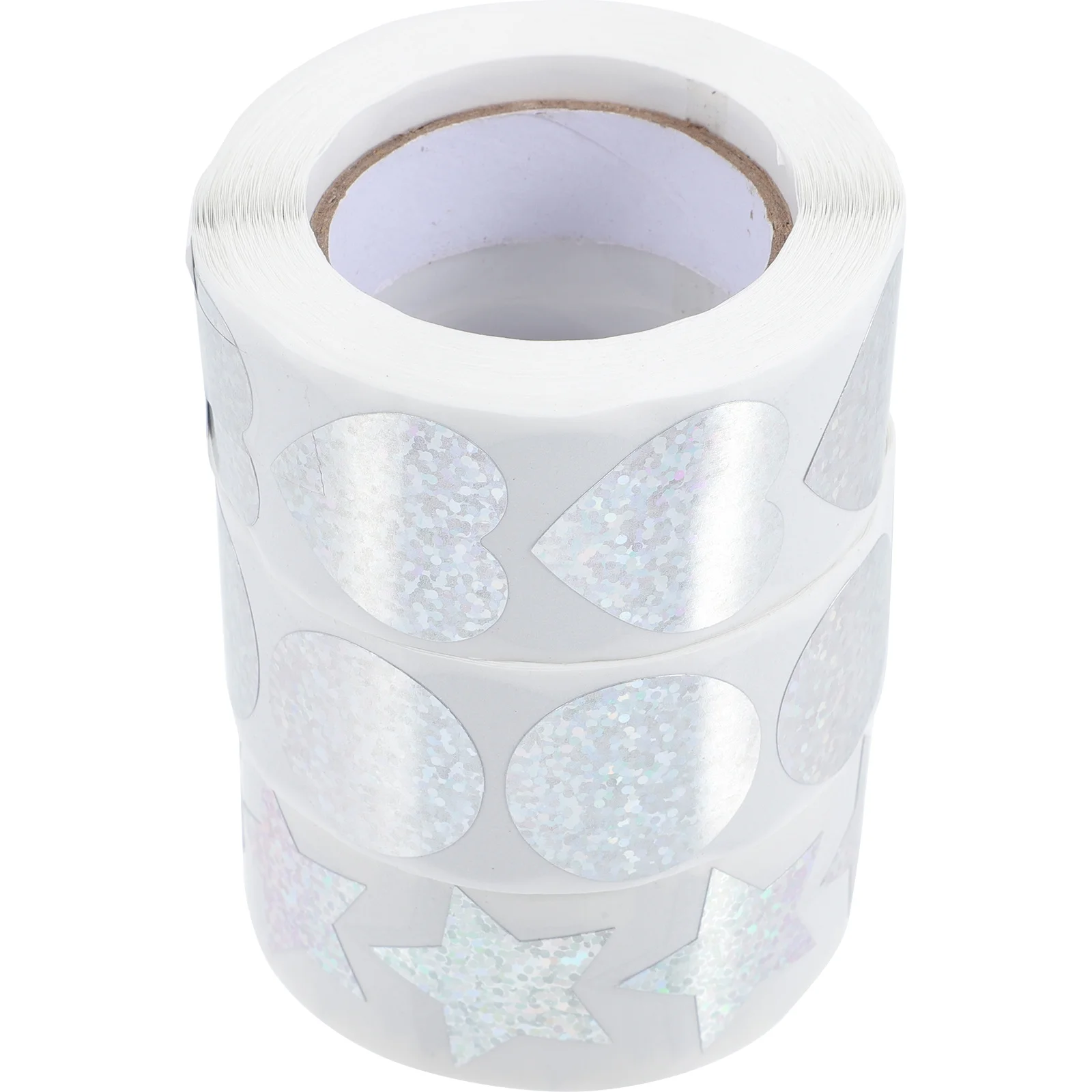 

3 Rolls Love Heart Stickers Shiny Diy Sealing Stickers For Gift Wrapping Wedding Party Scrapbook Kraft Tags Envelope Decoration