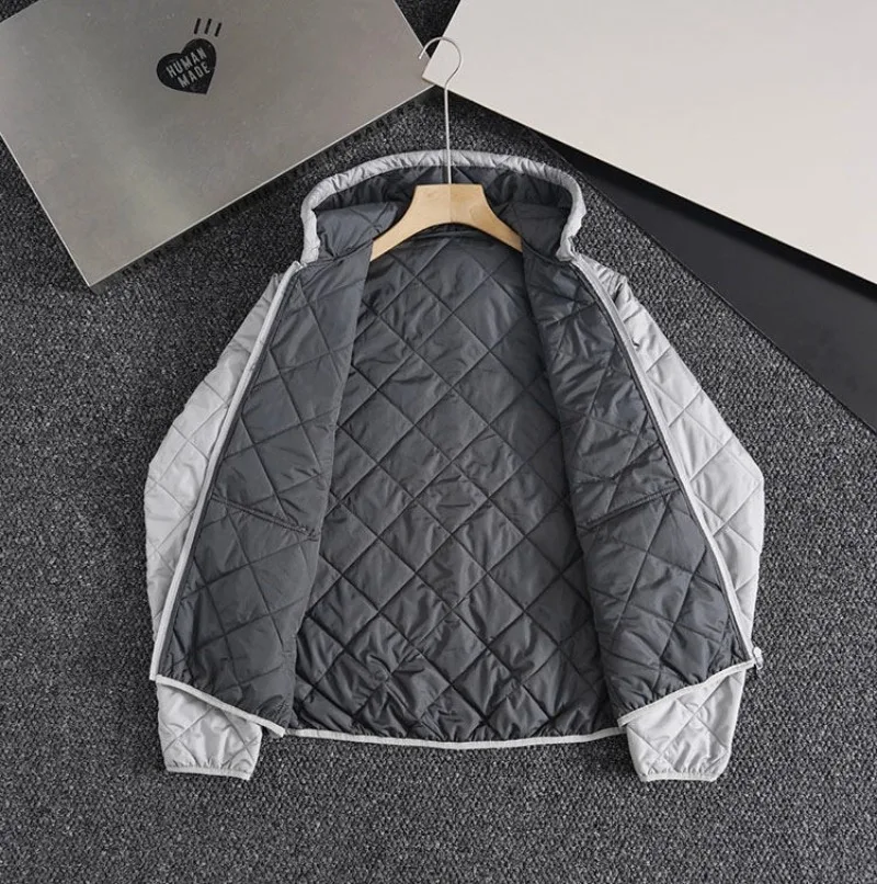 Randonnée en plein air de style Arc, camping, pêche, voyage, sortie, conduite autonome, sport coupe-vent à capuche chaud rembourré en coton