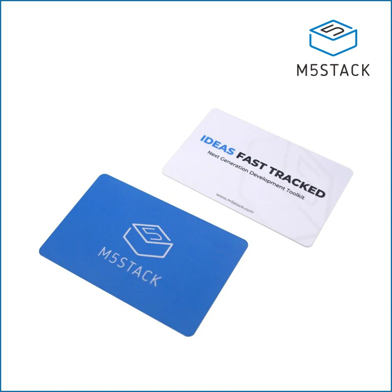 M5Stack Official 13.56MHz RFID Card-F08 Chip (5pcs)