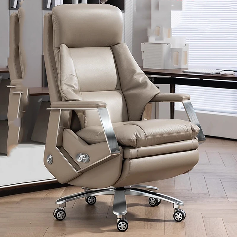 

Ergonomic Chair Recliner Work Office Leg Rest Relax Beauty Salon Chairs Writing Living Room Comfy Silla Escritiorio Relaxing