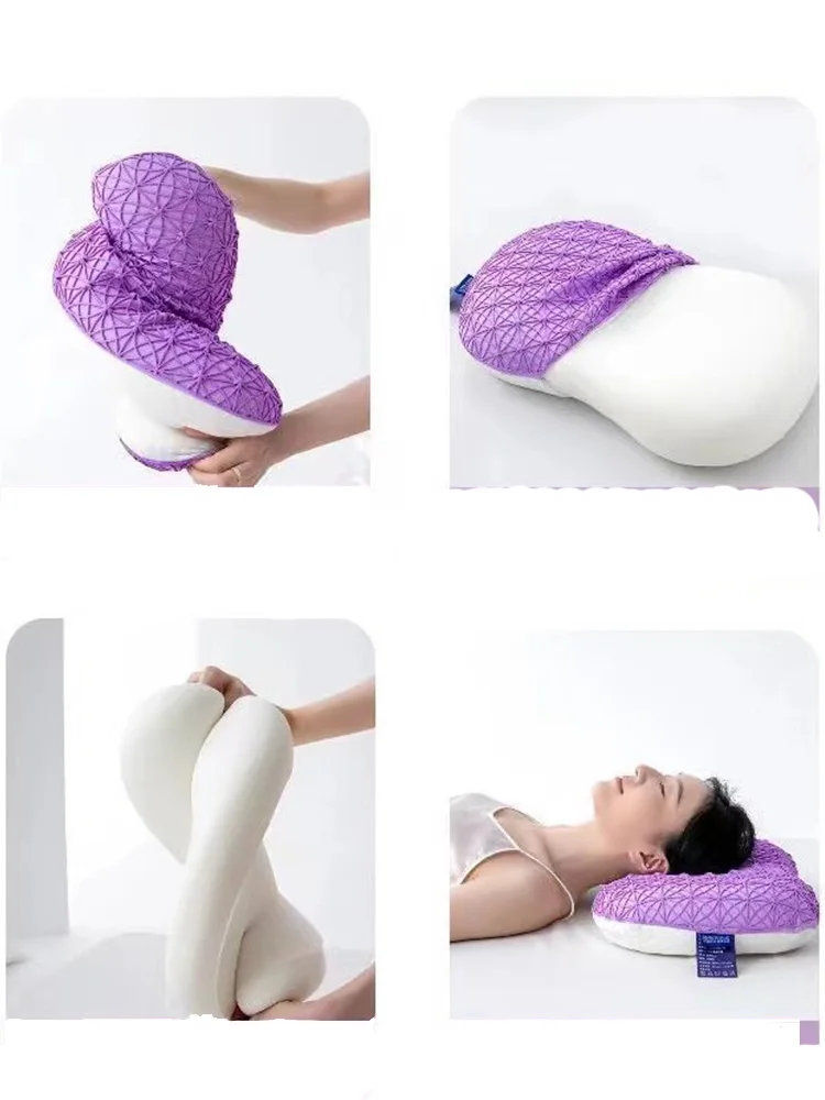 

TPE Deep Sleep Lattice Honeycomb Pillow Core Pressure-free Comfort and Breathable Zoning Release Cervical Vertebrae Pillows