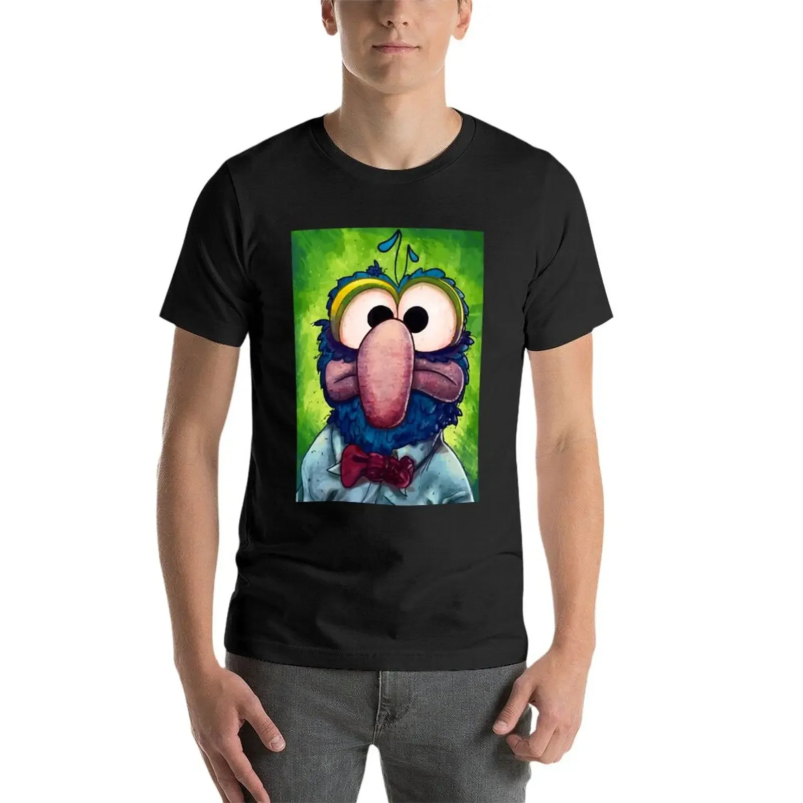 T-shirt Gonzo oversizeds cute top maglietta da uomo grafica