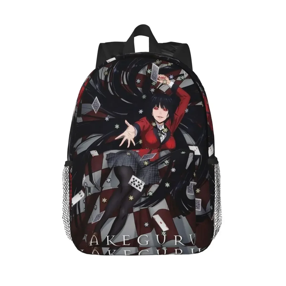 

Рюкзак Kakegurui с героями мультфильмов, аниме, манга, Лидер продаж, рюкзак большой емкости для мальчиков и девочек, сумка для книг, сумки на плечо для мужчин и женщин, школьная сумка