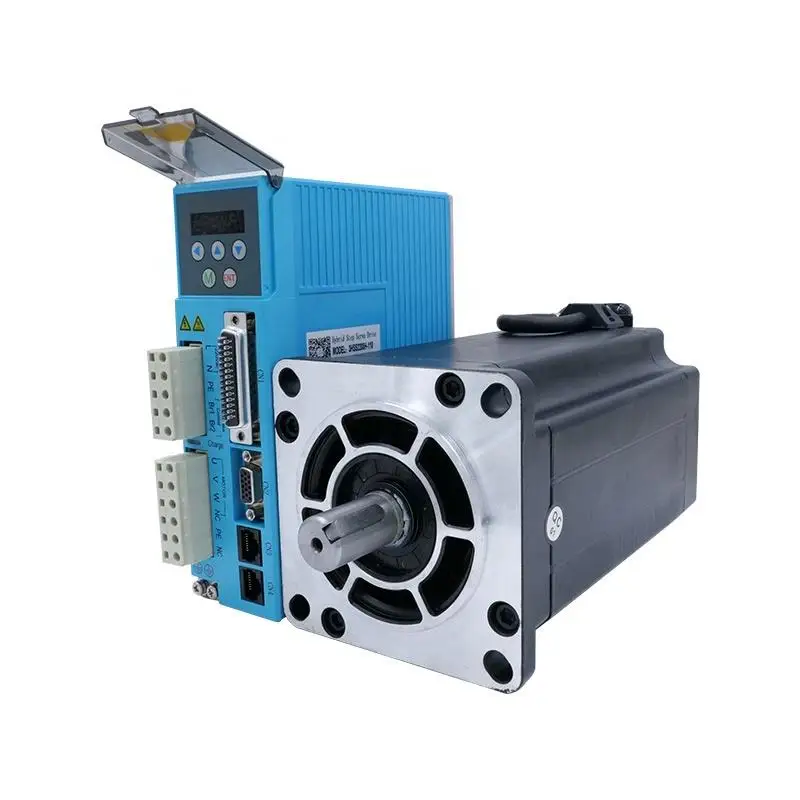 JMC 110J12190EC-1000+3HSS2208H-110 Easy Servo Hybrid Stepper Motor Drive Set 2 Phase 20N.m 6.8A Nema 42 for CNC Machine Router