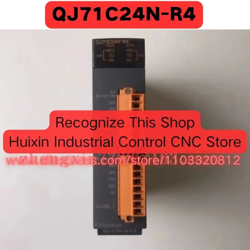 Used Module QJ71C24N-R4 QJ71C24N R4 Normal Function Tested OK