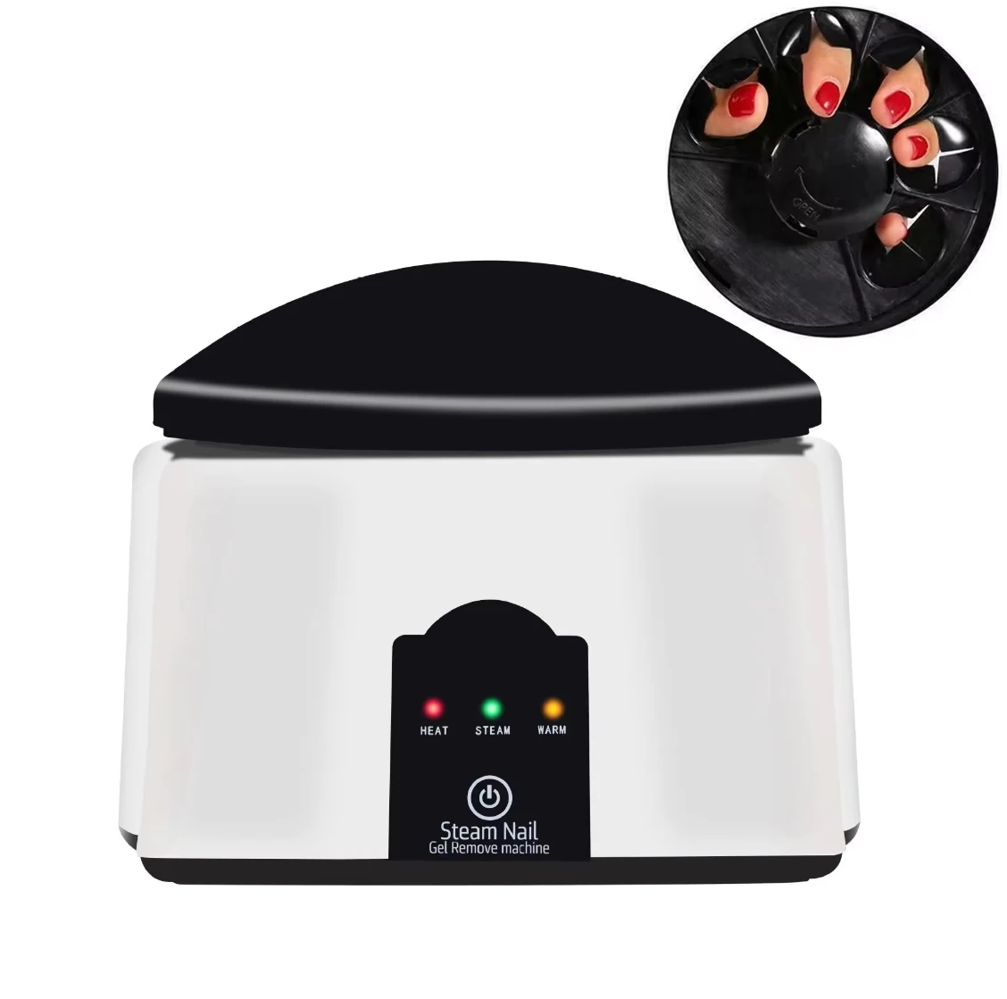 Removedor de esmalte de uñas en gel eléctrico de 36 W: uso rápido en salón y en el hogar, no requiere remojo, para uñas de gel y acrílico – Tendencia para el cuidado de las uñas de 2025