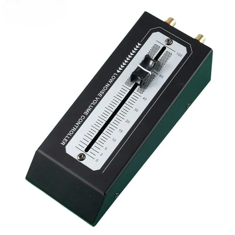 For Professional Audio Fader Signal Regulator Computer Volume Control External RCA Knob for Sound System Adjustment