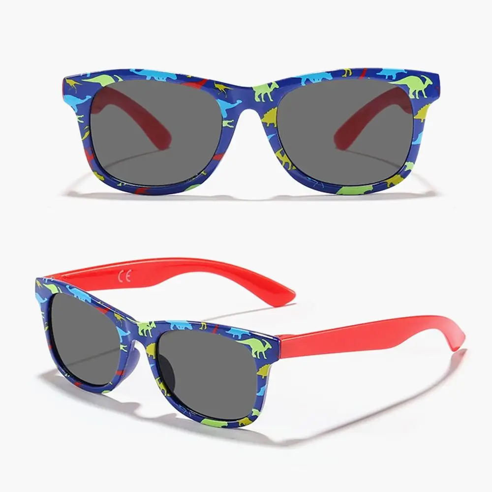 New Square Frame Dinosaur Children'S Sunglasses Shades Sun Protection kids eyewear Ultraviolet-Proof Kids Sunglasses for Party