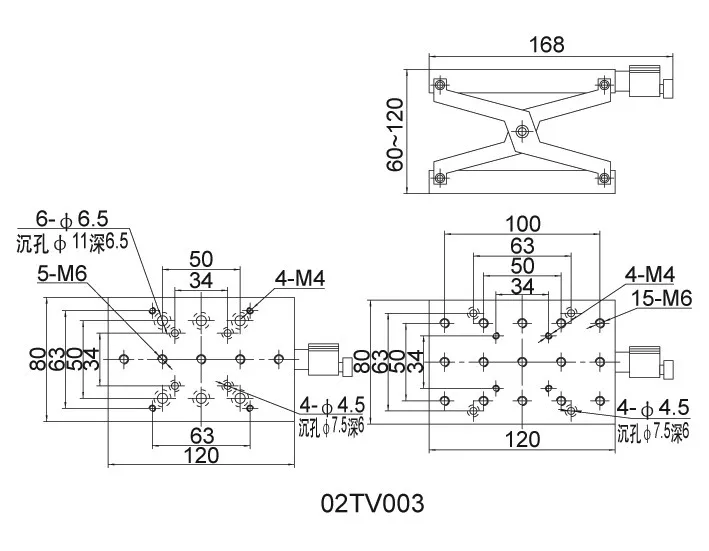 02TV003精密手動実験室