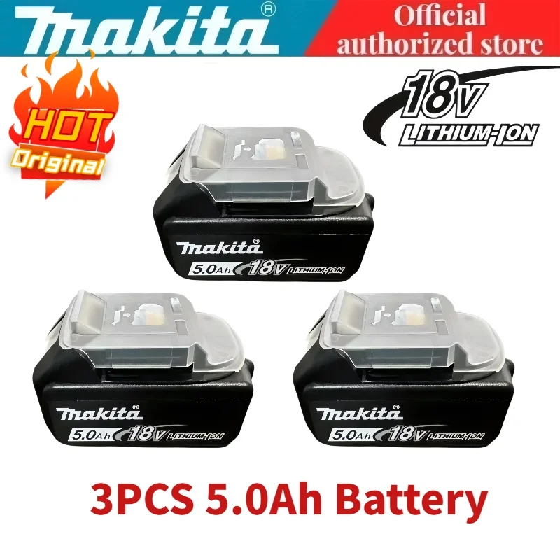 

Genuine Makita 18V ⚠rechargeable battery can replace Makita 18V BL1815NBL1830B BL1850B BL1860B forMakita electric drill