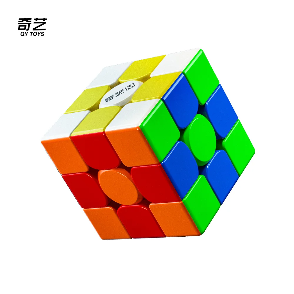 QIyi Warrior W M PRO 3X3 Magnetic Magic Cube Speed Cube Fidget Toys Qiyi 3x3 Warrior M pro fCubo Magico Puzzle